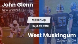 Matchup: John Glenn vs. West Muskingum  2018