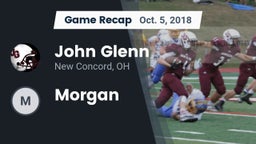 Recap: John Glenn  vs. Morgan  2018