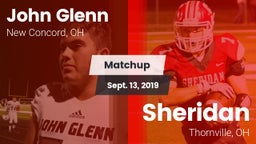 Matchup: John Glenn vs. Sheridan  2019