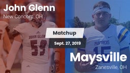 Matchup: John Glenn vs. Maysville  2019