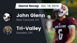 Recap: John Glenn  vs. Tri-Valley  2019