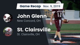 Recap: John Glenn  vs. St. Clairsville  2019