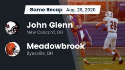 Recap: John Glenn  vs. Meadowbrook  2020