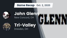 Recap: John Glenn  vs. Tri-Valley  2020