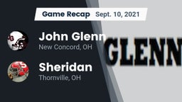 Recap: John Glenn  vs. Sheridan  2021