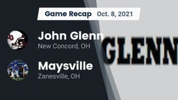 Recap: John Glenn  vs. Maysville  2021