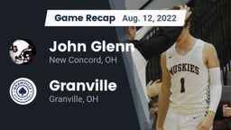 Recap: John Glenn  vs. Granville  2022