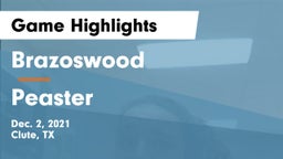 Brazoswood  vs Peaster  Game Highlights - Dec. 2, 2021