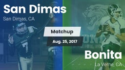 Matchup: San Dimas High vs. Bonita  2017
