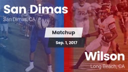 Matchup: San Dimas High vs. Wilson  2017