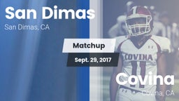 Matchup: San Dimas High vs. Covina  2017