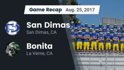 Recap: San Dimas  vs. Bonita  2017