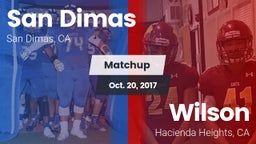 Matchup: San Dimas High vs. Wilson  2017