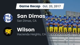 Recap: San Dimas  vs. Wilson  2017