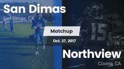 Matchup: San Dimas High vs. Northview  2017