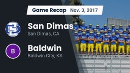 Recap: San Dimas  vs. Baldwin  2017