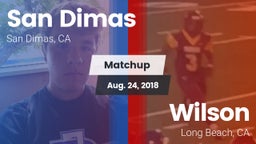 Matchup: San Dimas High vs. Wilson  2018