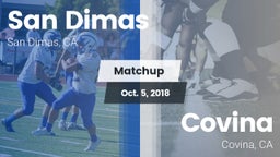 Matchup: San Dimas High vs. Covina  2018