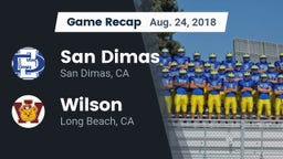 Recap: San Dimas  vs. Wilson  2018