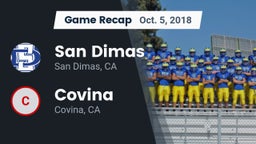 Recap: San Dimas  vs. Covina  2018