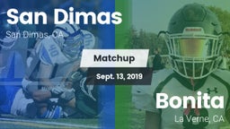 Matchup: San Dimas High vs. Bonita  2019