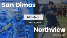 Matchup: San Dimas High vs. Northview  2019