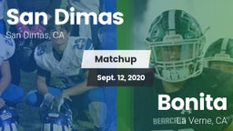 Matchup: San Dimas High vs. Bonita  2020