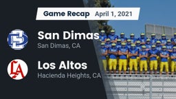 Recap: San Dimas  vs. Los Altos  2021