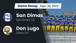 Recap: San Dimas  vs. Don Lugo  2022