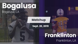 Matchup: Bogalusa vs. Franklinton  2019