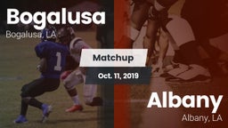 Matchup: Bogalusa vs. Albany  2019