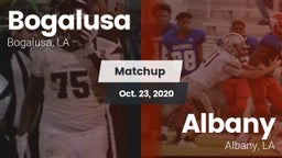 Matchup: Bogalusa vs. Albany  2020