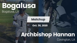 Matchup: Bogalusa vs. Archbishop Hannan  2020