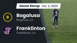 Recap: Bogalusa  vs. Franklinton  2020