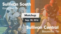 Matchup: Sullivan South vs. Sullivan Central  2016