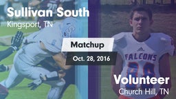 Matchup: Sullivan South vs. Volunteer  2016