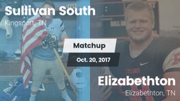 Matchup: Sullivan South vs. Elizabethton  2017