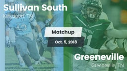 Matchup: Sullivan South vs. Greeneville  2018