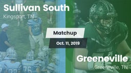Matchup: Sullivan South vs. Greeneville  2019