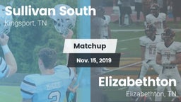 Matchup: Sullivan South vs. Elizabethton  2019