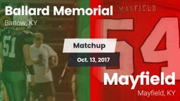 Matchup: Ballard Memorial vs. Mayfield  2017