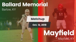 Matchup: Ballard Memorial vs. Mayfield  2018