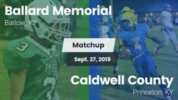 Matchup: Ballard Memorial vs. Caldwell County  2019