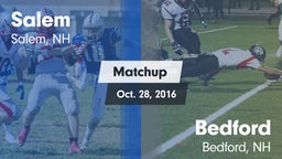 Matchup: Salem vs. Bedford  2016