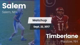 Matchup: Salem vs. Timberlane  2017
