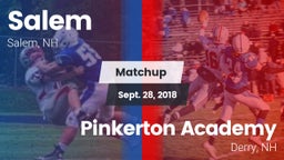Matchup: Salem vs. Pinkerton Academy 2018