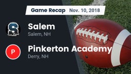 Recap: Salem  vs. Pinkerton Academy 2018