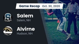 Recap: Salem  vs. Alvirne  2020
