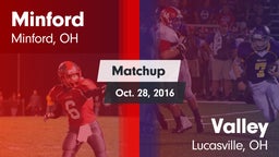 Matchup: Minford vs. Valley  2016