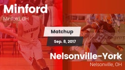 Matchup: Minford vs. Nelsonville-York  2017